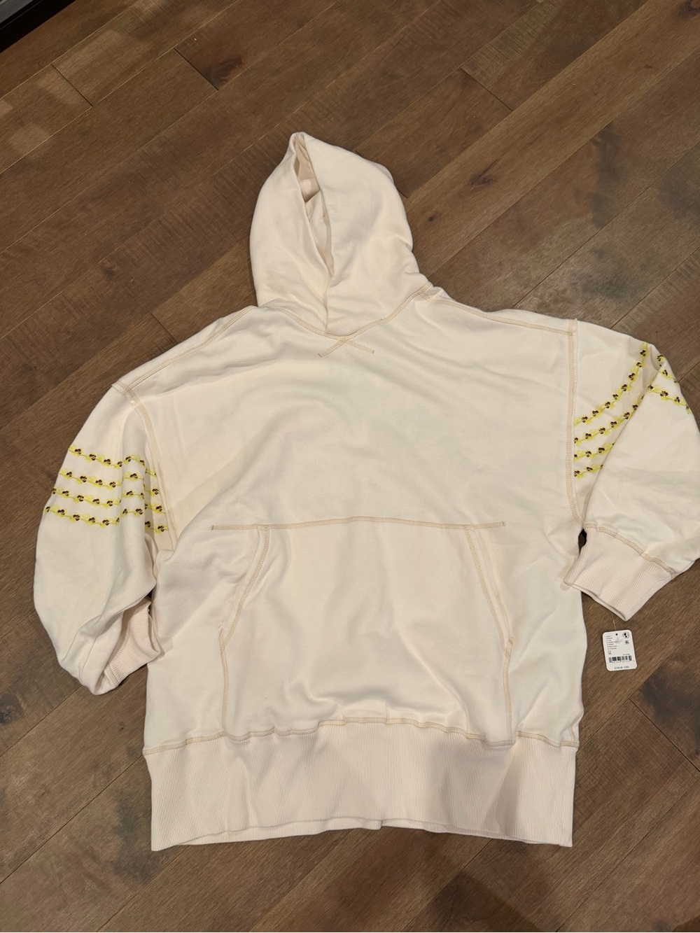 NWT FP At My Best Embroidered Hoodie - oversized - Picture 10 of 13